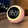 Maxstar Smart Digital Alarm Clock with 25 Soothing Sounds Machine,Night Light, Snooze, Timer, Adjustable Volume & Brightness, Bedside Alarm Clock for Kids, Girls, Adults, Bedroom,White Noise for Sleep