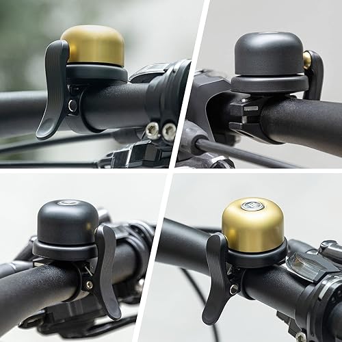 Miniatura 8 de ROCKBROS Timbre de bicicleta para Apple AirTag oculto para bicicleta, soporte para AirTag para bicicleta, rastreador GPS oculto en campana de