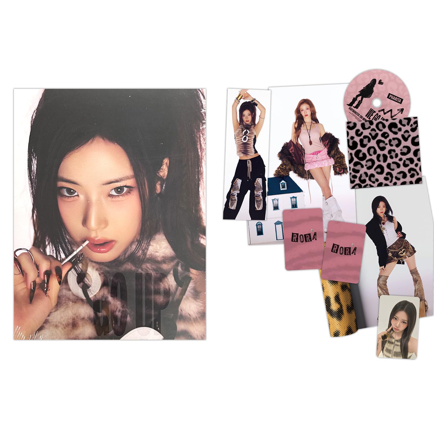 BABYMONSTER - 2nd MINI ALBUM [WE GO UP] (PATTERN - RUKA Ver.) CD +
