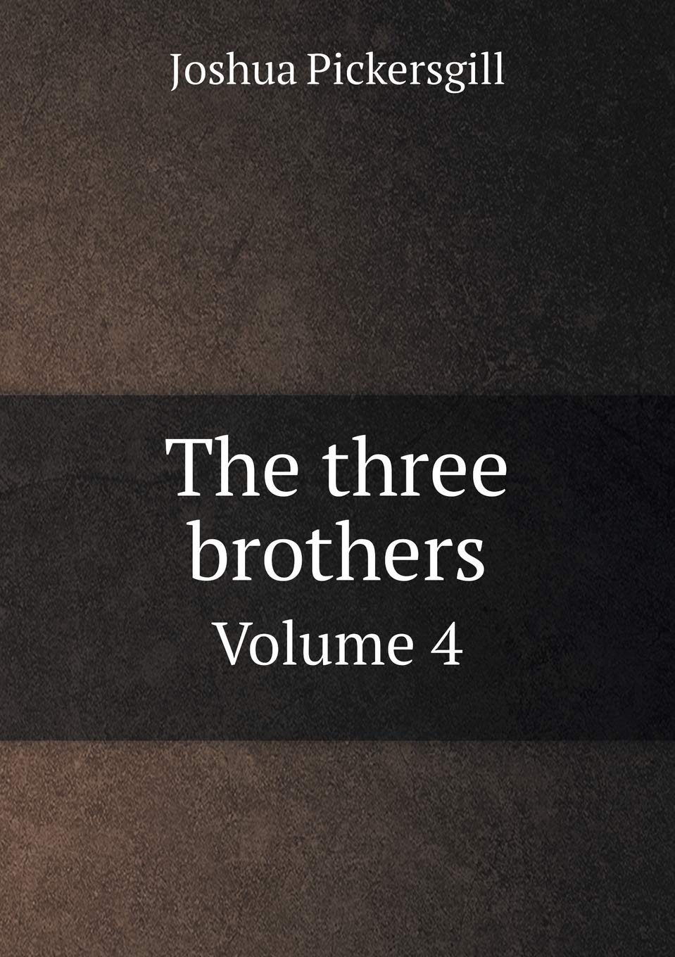 The three brothers Volume 4