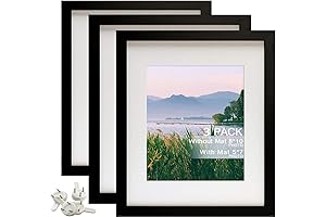 8x10 Plastic Picture Frames - Crystal-Clear Display for Your Cherished Memories