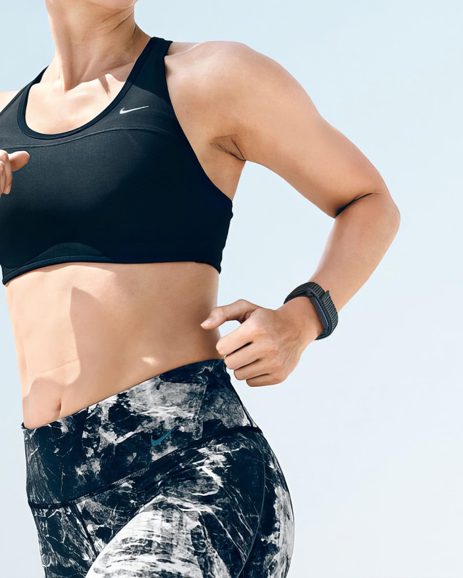 Amazfit Helio Strap 50cm Nylon Correa Pulsera Brazo Tobillo Sport Hombre Mujer
