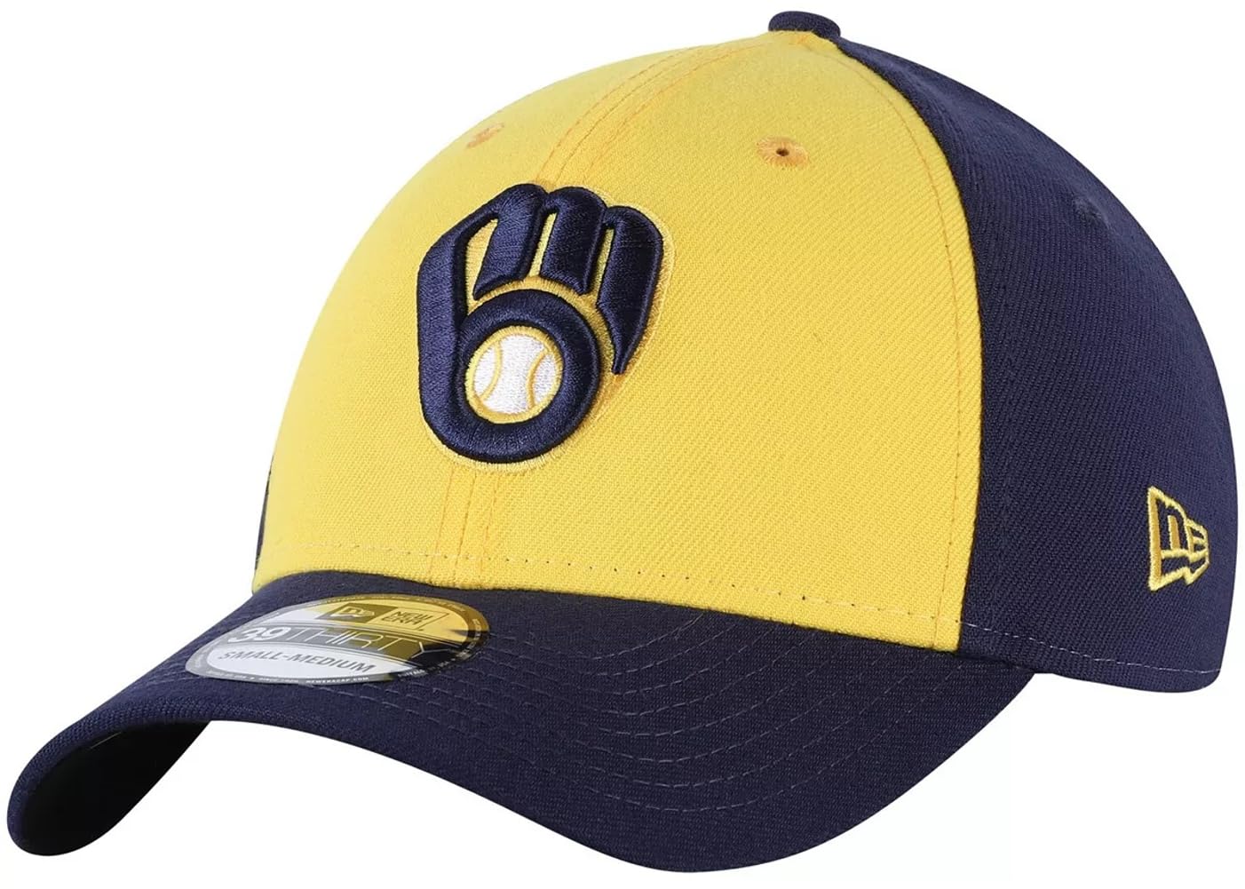 Milwaukee Brewers Alt Logo Jr Team Classic Stretch Fit Kids Hat (Toddler-Child) Navy