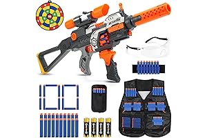Electric Airsoft Guns Automatic Sniper with Tactical Vest Kit