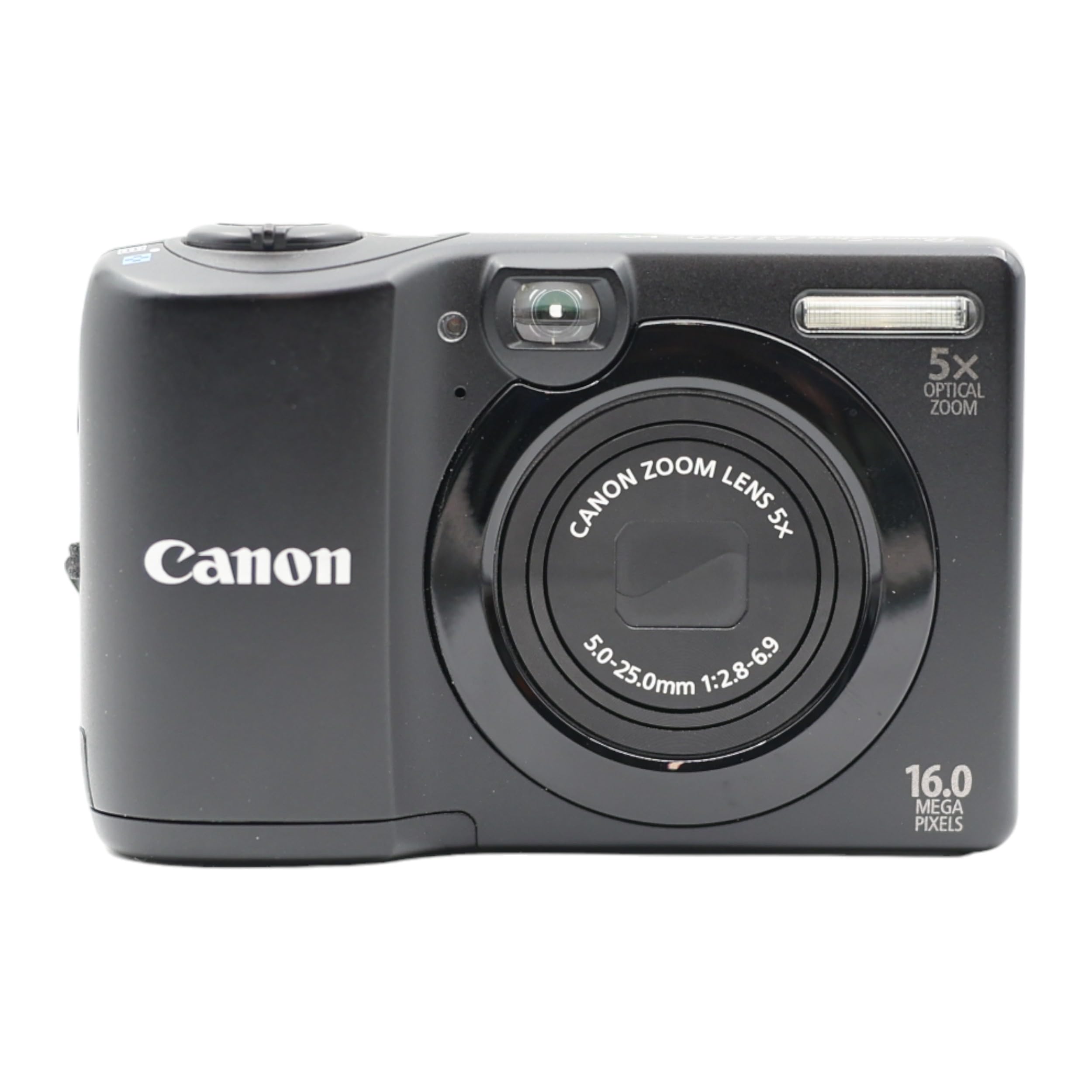 Canon PowerShot A1300 Digital Camera - Black (16.0 MP, 5x Optical 