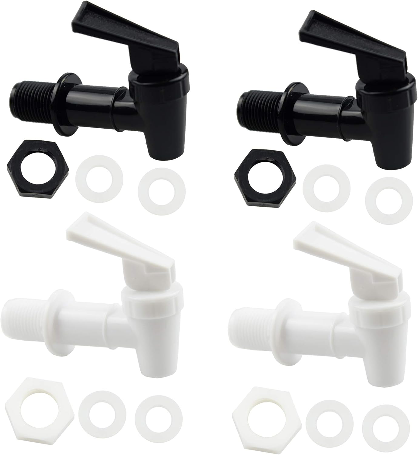 Tslinc 4 Sets Replacement Cooler Faucet, BPAFree Water