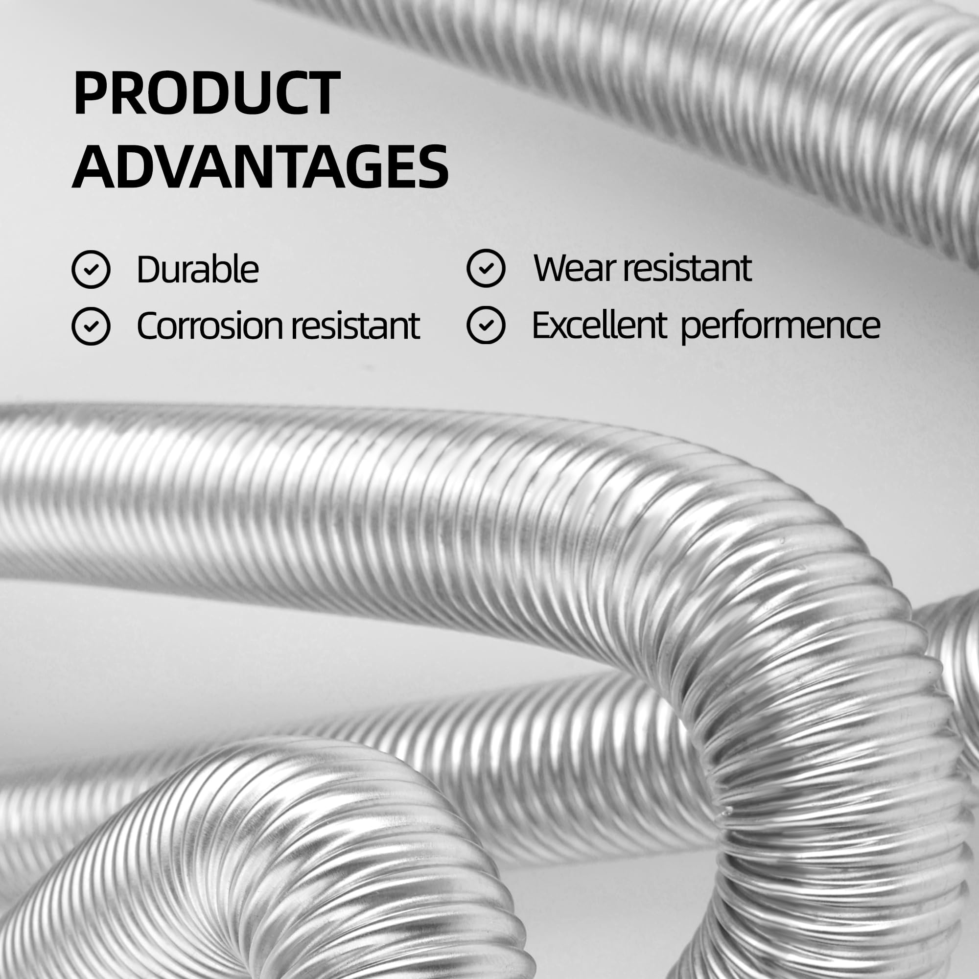 1 Inch Flexible Exhaust Tubing | The Tube