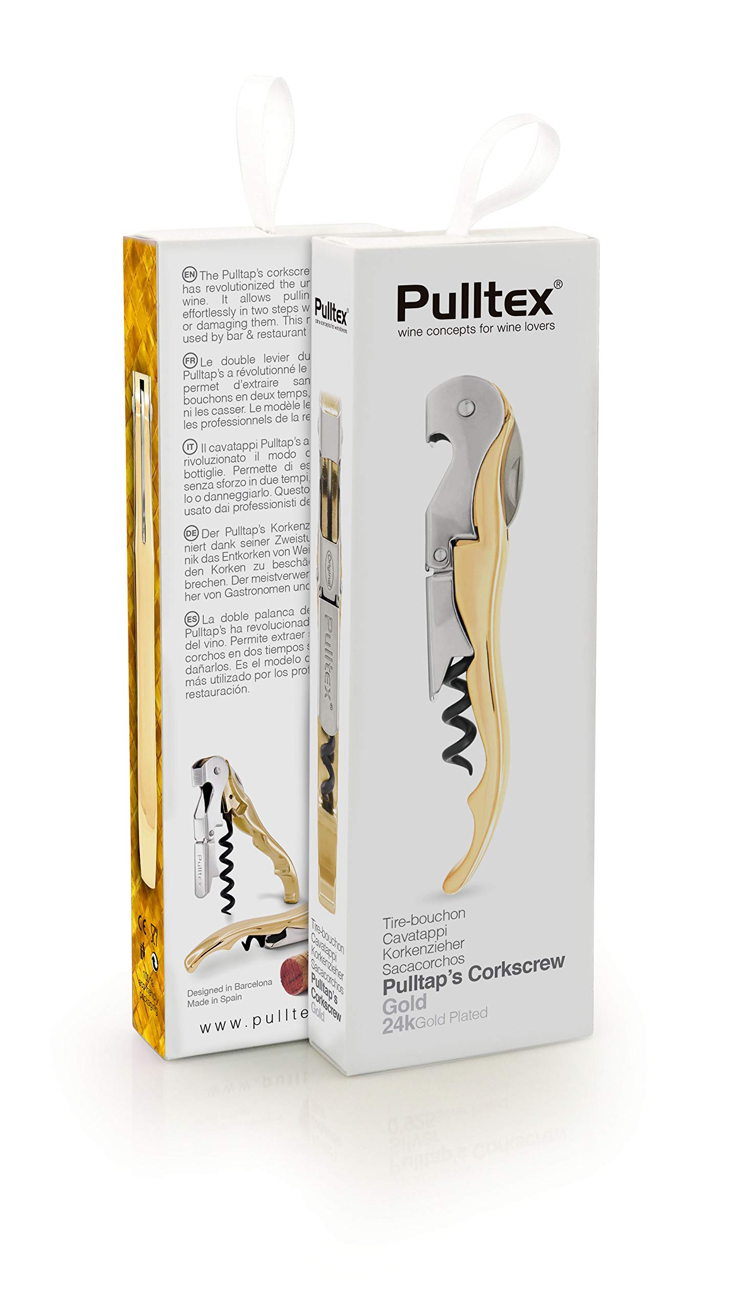 Pulltap's Classic Luxe Gold Plated Korkenzieher