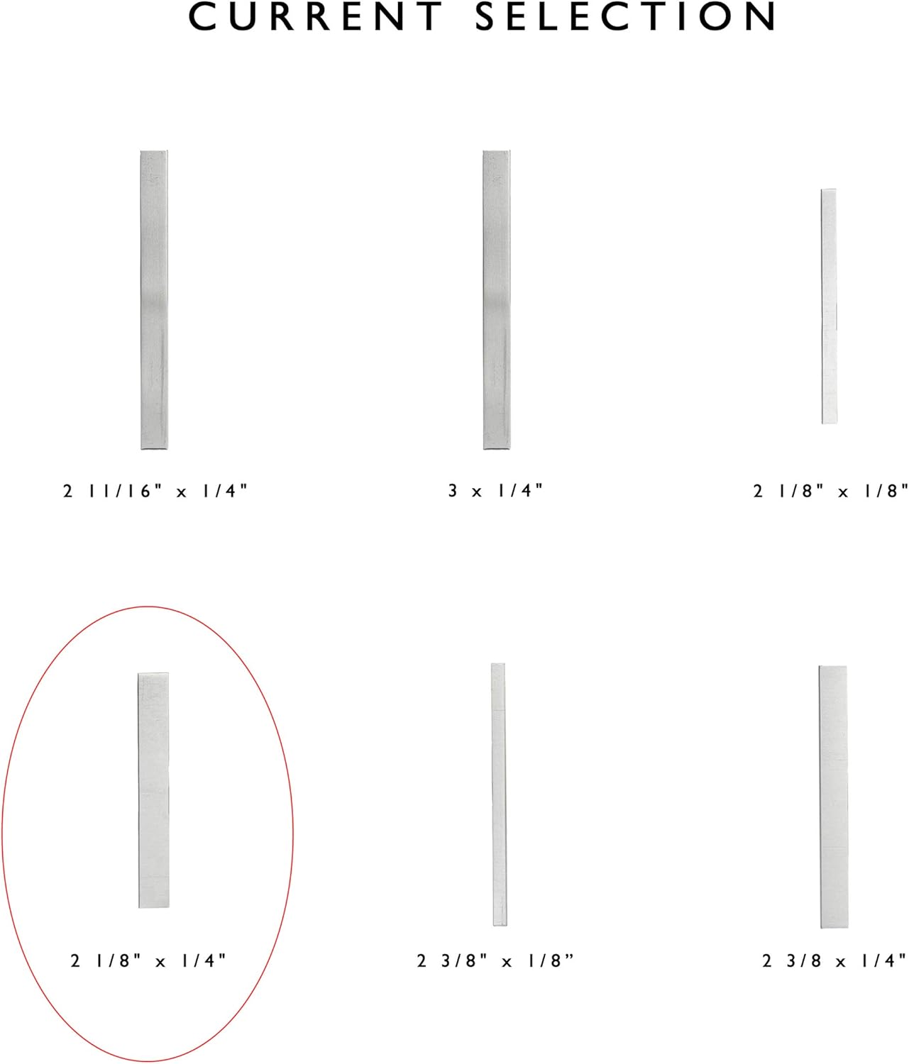 PJ Tool Supply Ring Blanks for Metal Stamping and Jewelry Making, 144 Pack (2 1/8 inch x 1/4 inch, Finishing Bundle)
