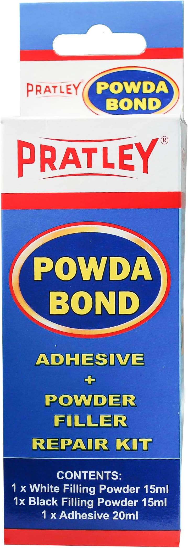 Pratley Powda Bond Plastic Repair Glue Car Bumper Fix and Crack
