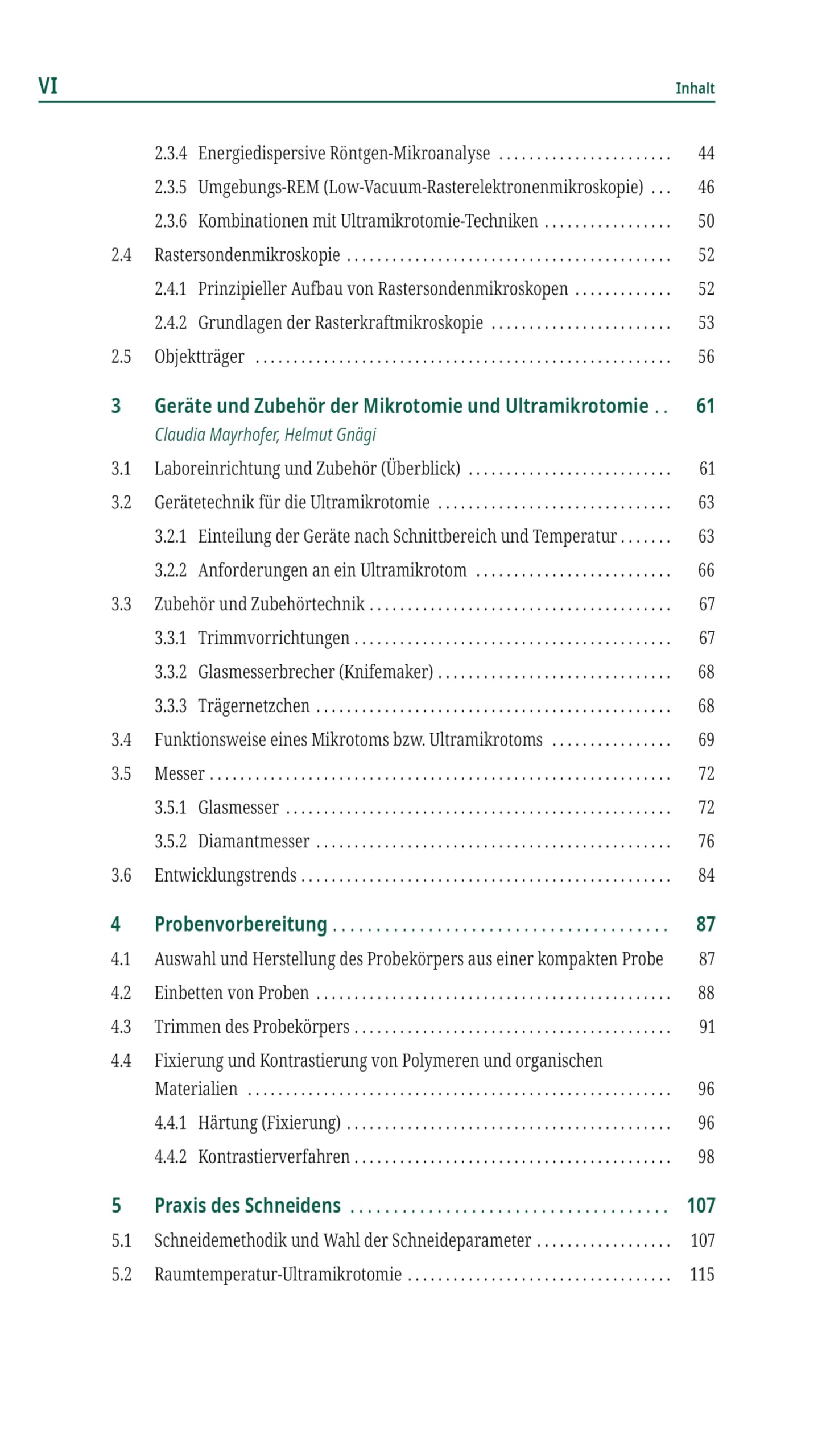 Ultramikrotomie in den Material- und Biowissenschaften