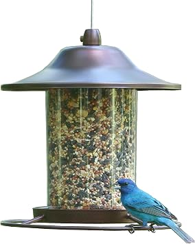 Perky-Pet 312-1SR Outdoor Panorama Wild Bird Feeder - 2 Lb Seed Capacity