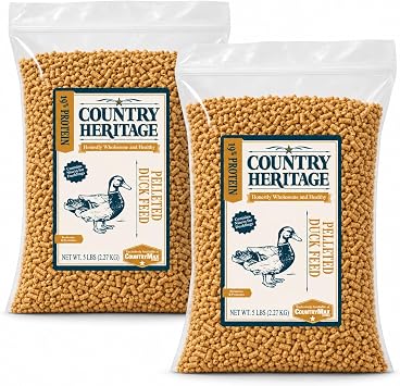 Country Heritage 10LB Duck Feed Pellets 19% Protein Formula
