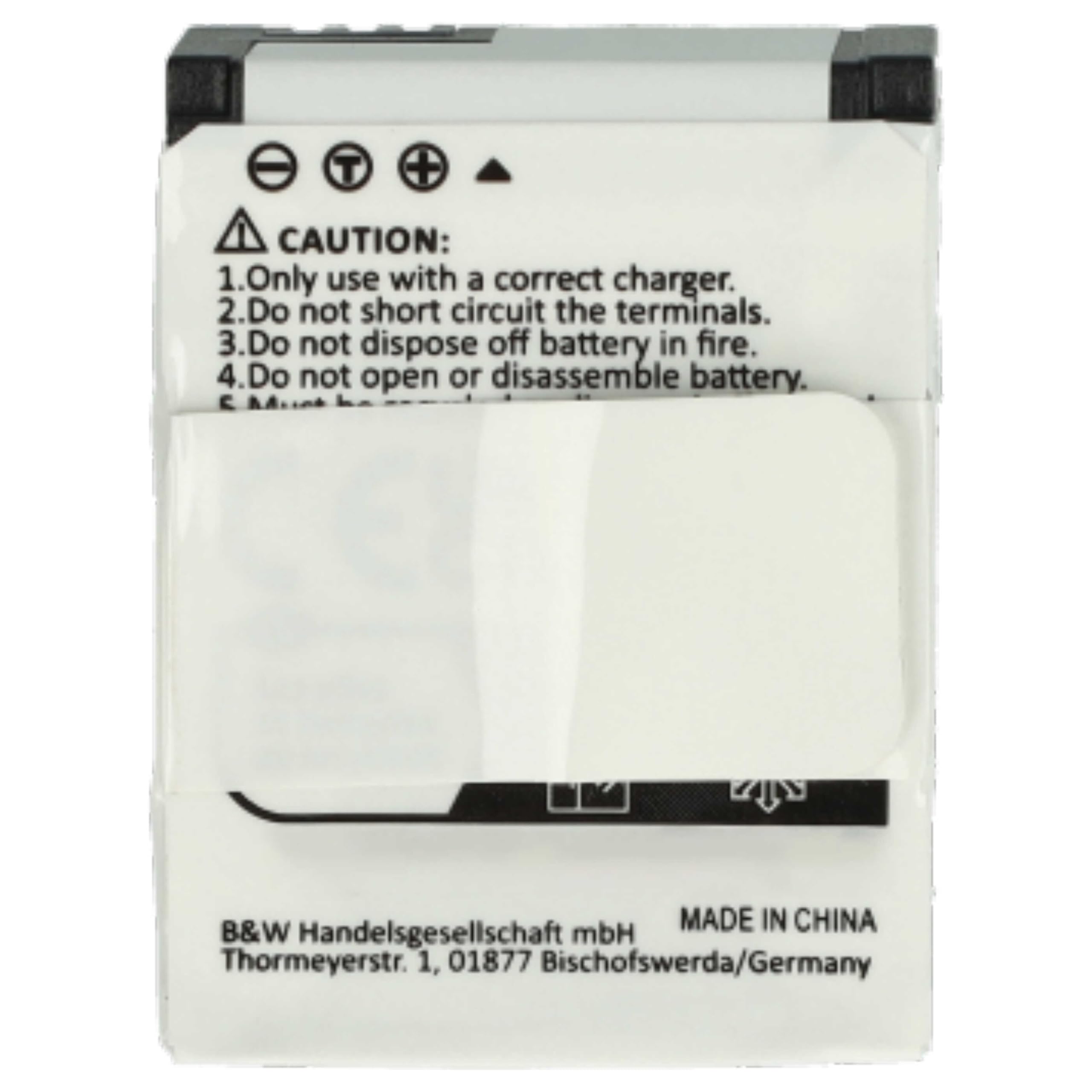 3 x bateria VHbw 1180 mAh (3,7 V) do GoPro Hero 3 III, 3 III CHDHX-301, 3+ III Plus czarny, biały, srebrny, wydanie jako AHDBT-201, AHDBT-301, AHDBT-302
