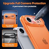 Vista 590 de TAURI Funda magnética 2 en 1 transparente para iPhone 14 Pro, compatible con Magsafe [no amarillenta] con protector de pantalla, protección de grado