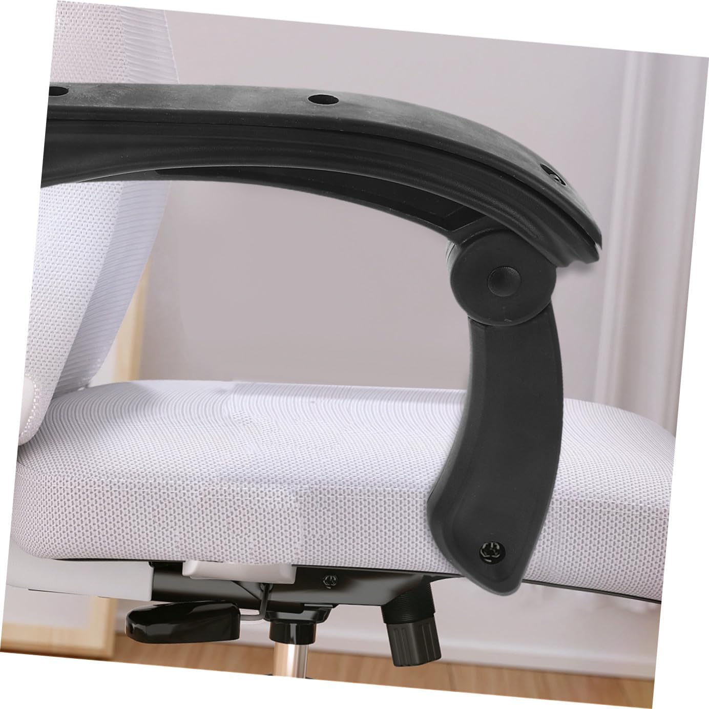 Veemoon 2pcs Ergonomic Chair Armrests for Office and Gaming Chairs Plastic Replacement Armrests with Comfortable Design and Easy to Install
