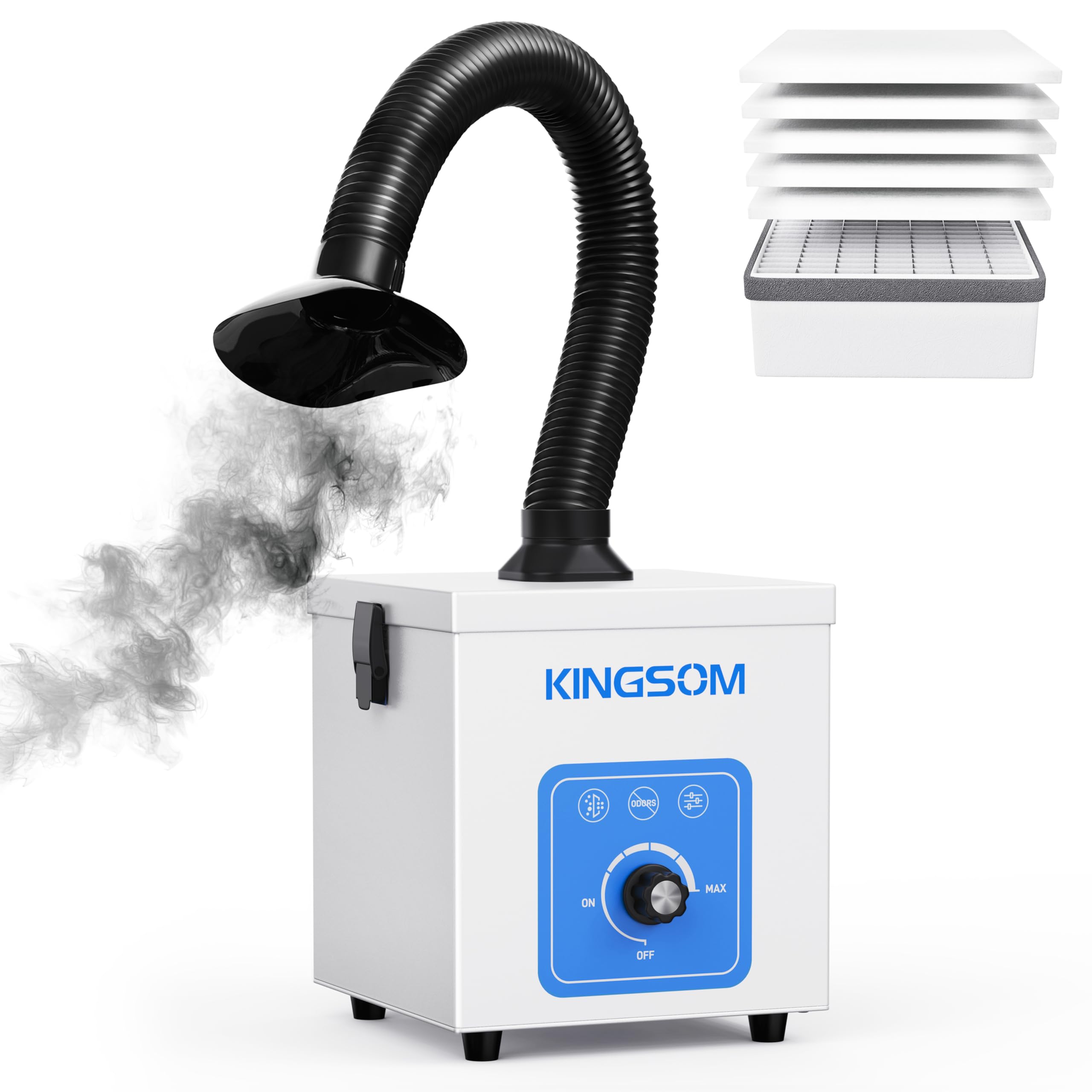 KINGSOM Soldering Fume Extractor - Powerful & Portable -8 KINGSOM Soldering Fume Extractor - Powerful & Portable -8