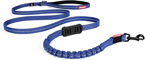 Miniatura 9 de EzyDog Zero Shock LITE - Correa elástica para perros que tiran o excitan, doble asa y reflectante para perros medianos o pequeños (72 pulgadas,