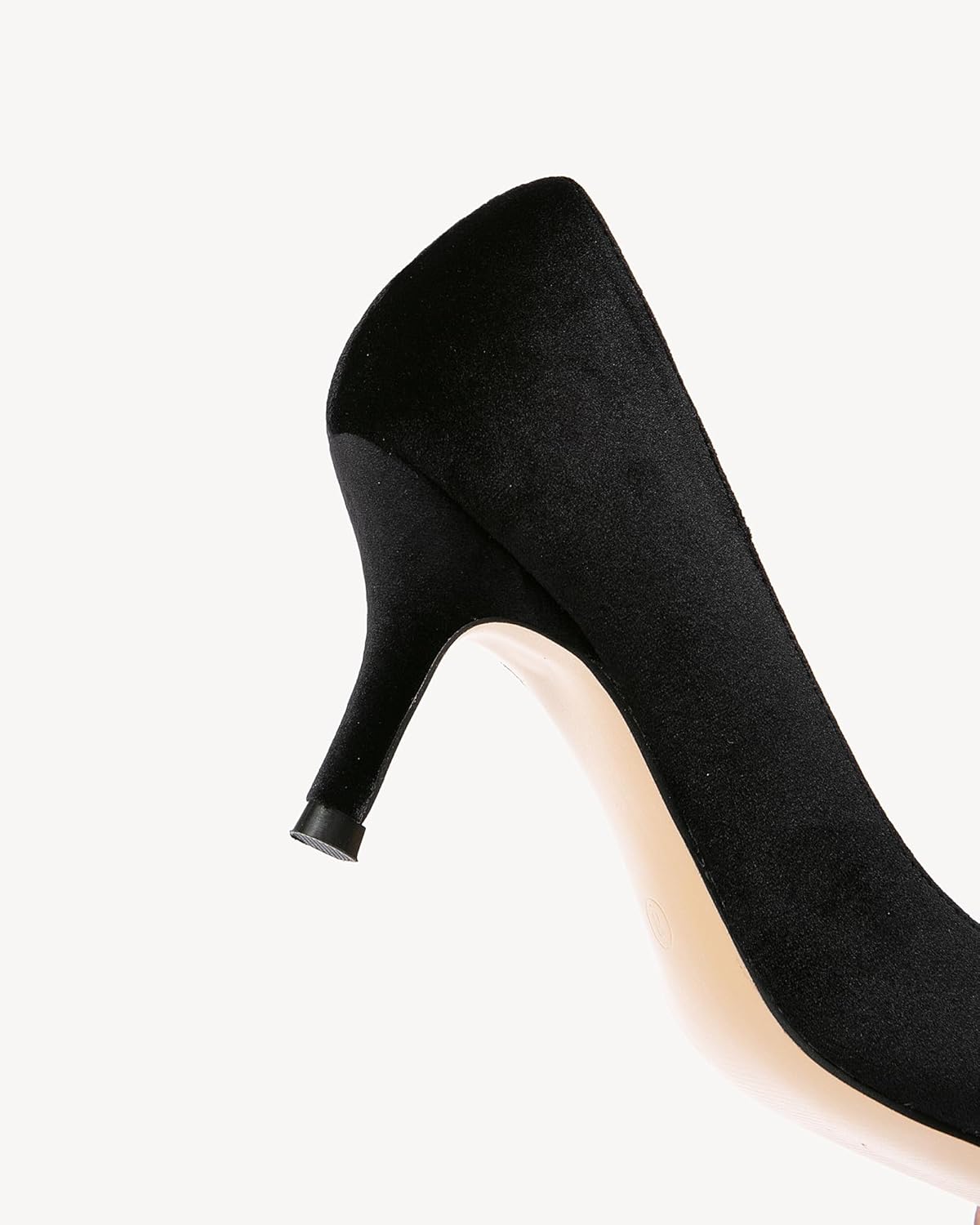 NEWBELLA Women's Velvet Low High Heels - Solid Color Elegant Dress Pumps for Wedding, Parties & Daily Work - Image 7