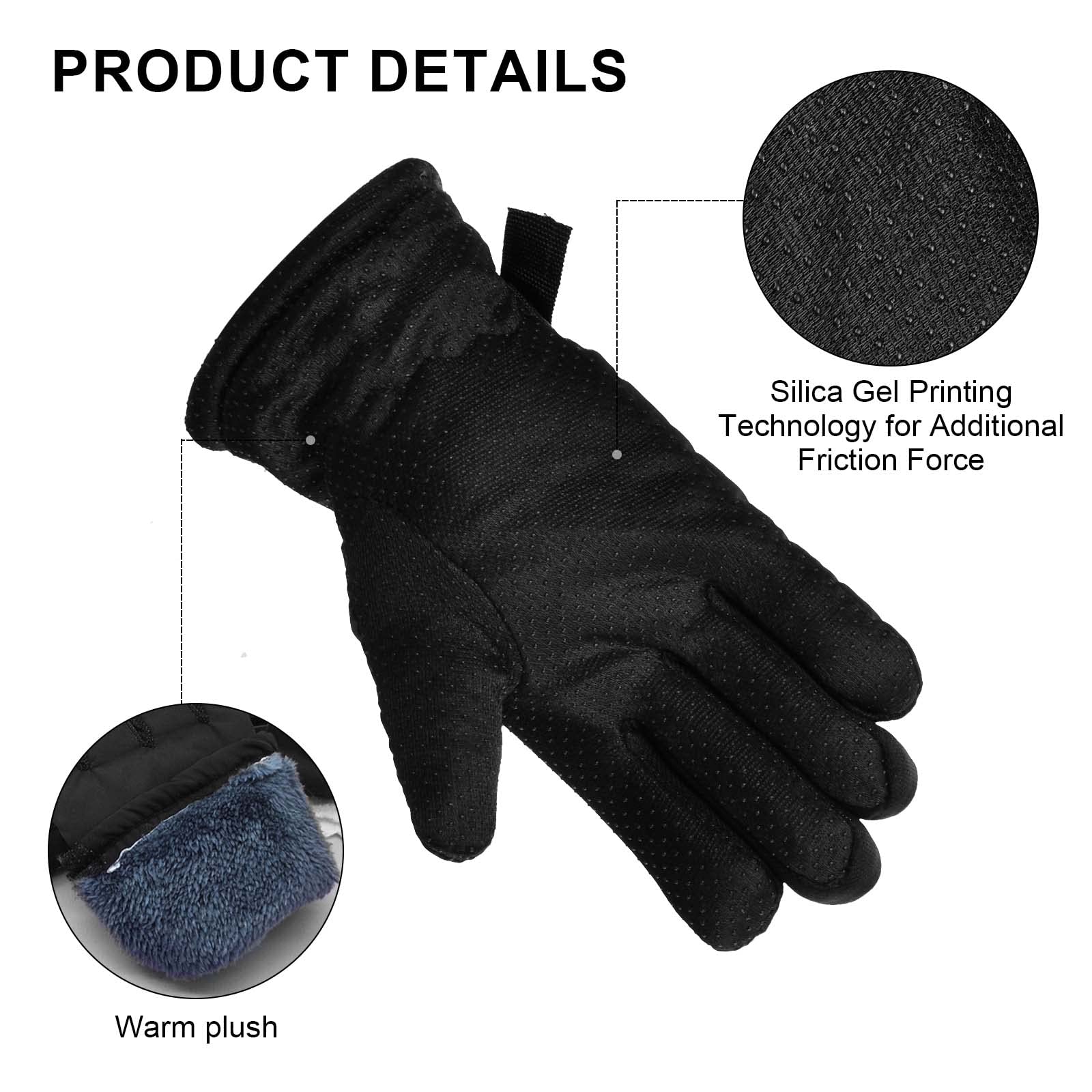 Snowboard Giochi Invernali Guanti Da Sci Bambini Antivento E Impermeabili - Per Neve, Sci, Snowboard, 2-15 Anni Abbigliamento Per La Neve