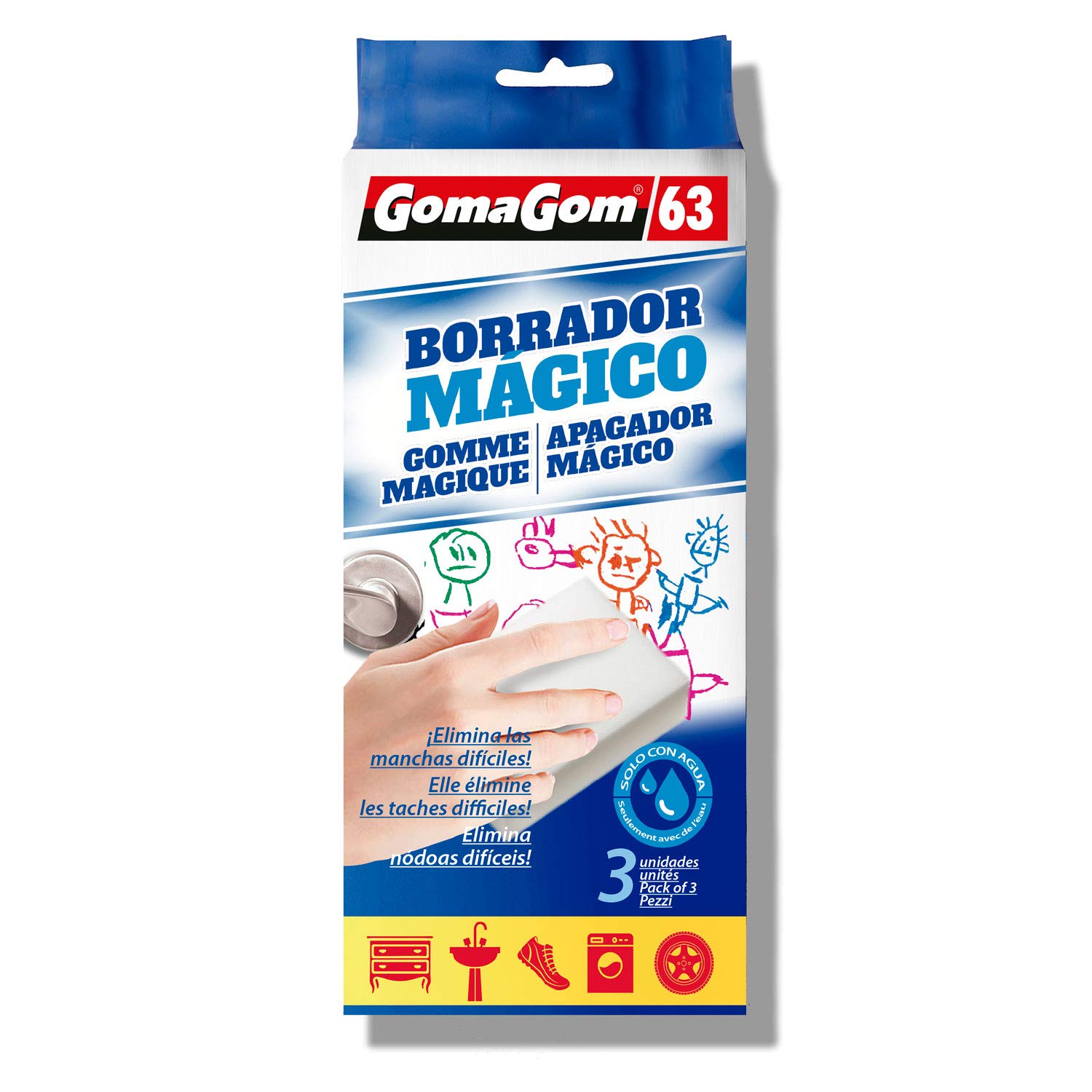 Gomagom No.63 Borrador Mágico(3) - 17041