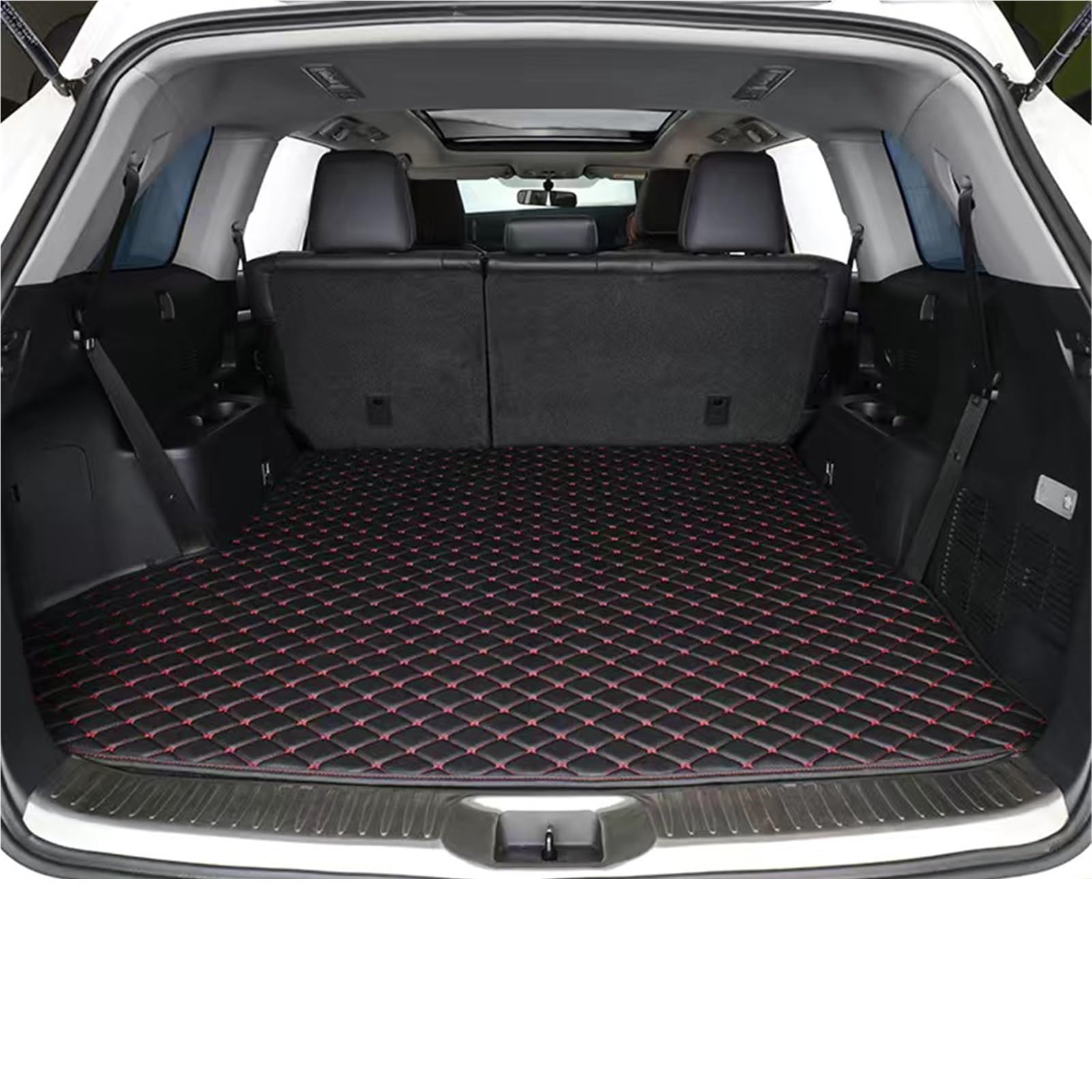 Tapis de coffre en cuir personnalisé pour VW Passat B8 style luxe - 6