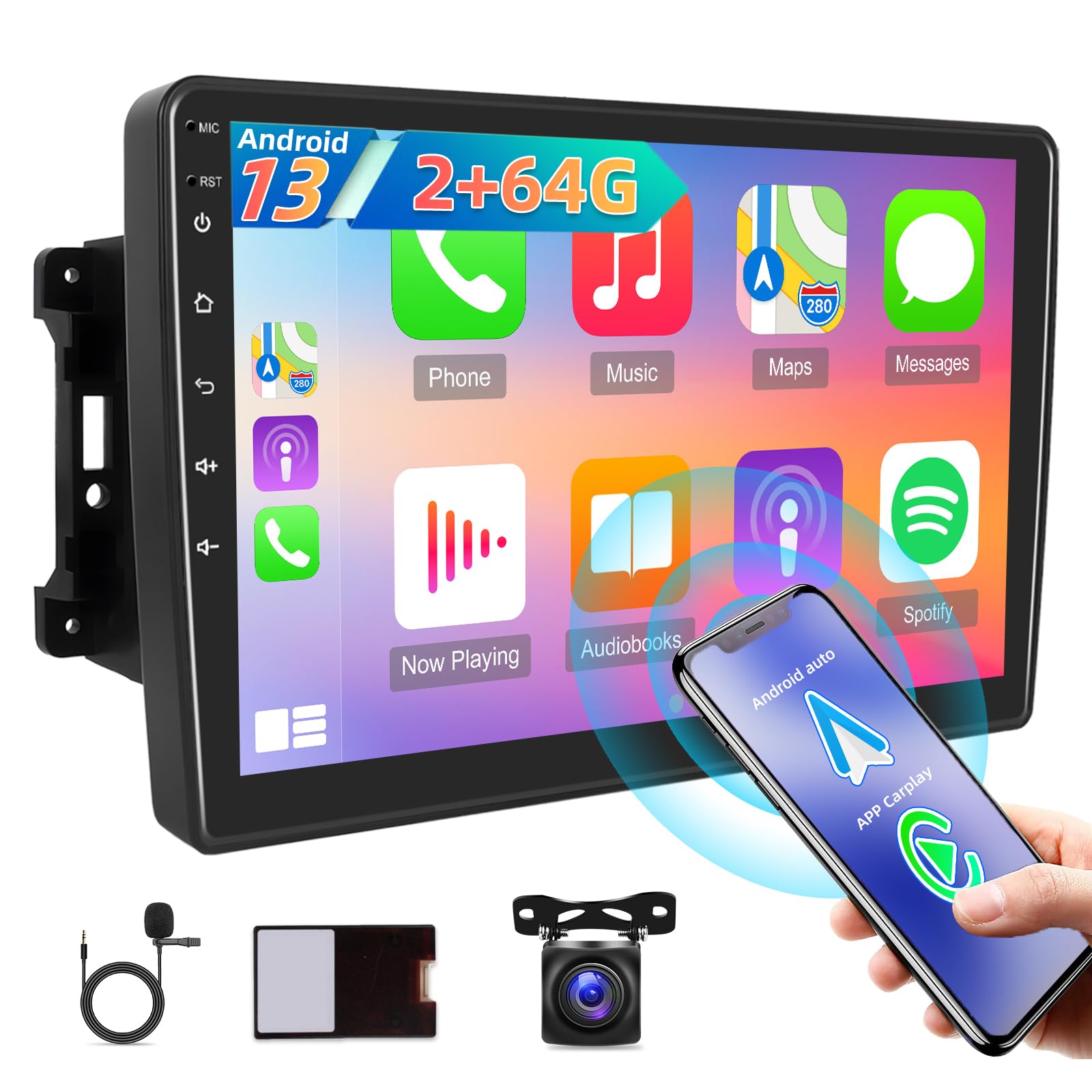 Amazon.com: 2+64G Android 13 Car Radio for Jeep Wrangler/Dodge
