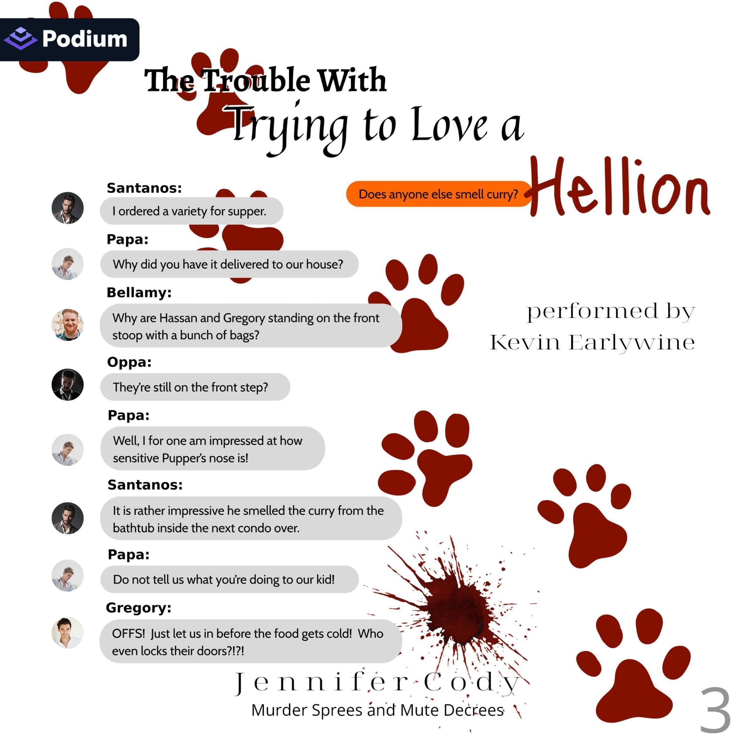 Cover art for The Trouble with Trying to Love a Hellion