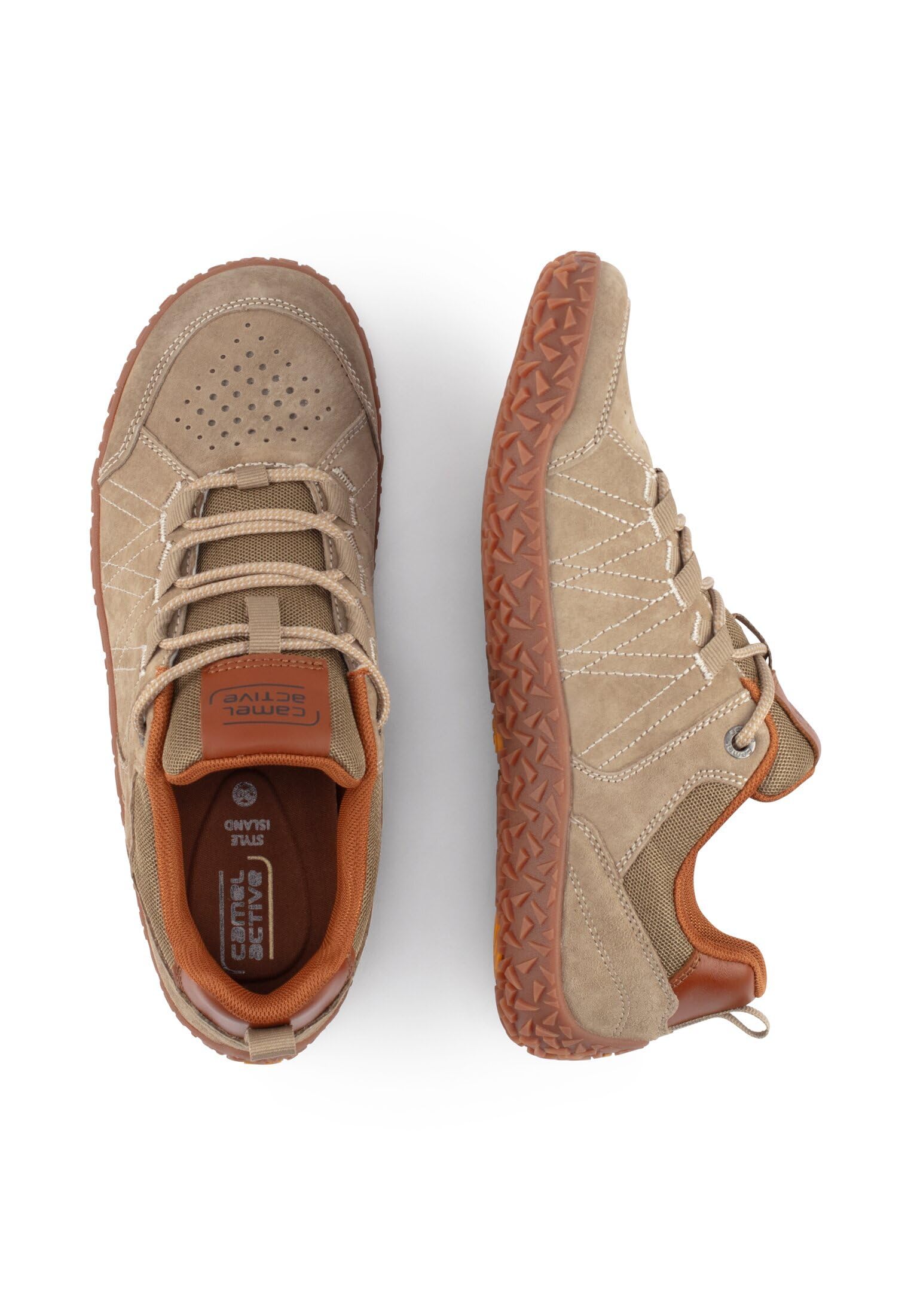 camel active Damskie sneakersy z elastyczną podeszwą