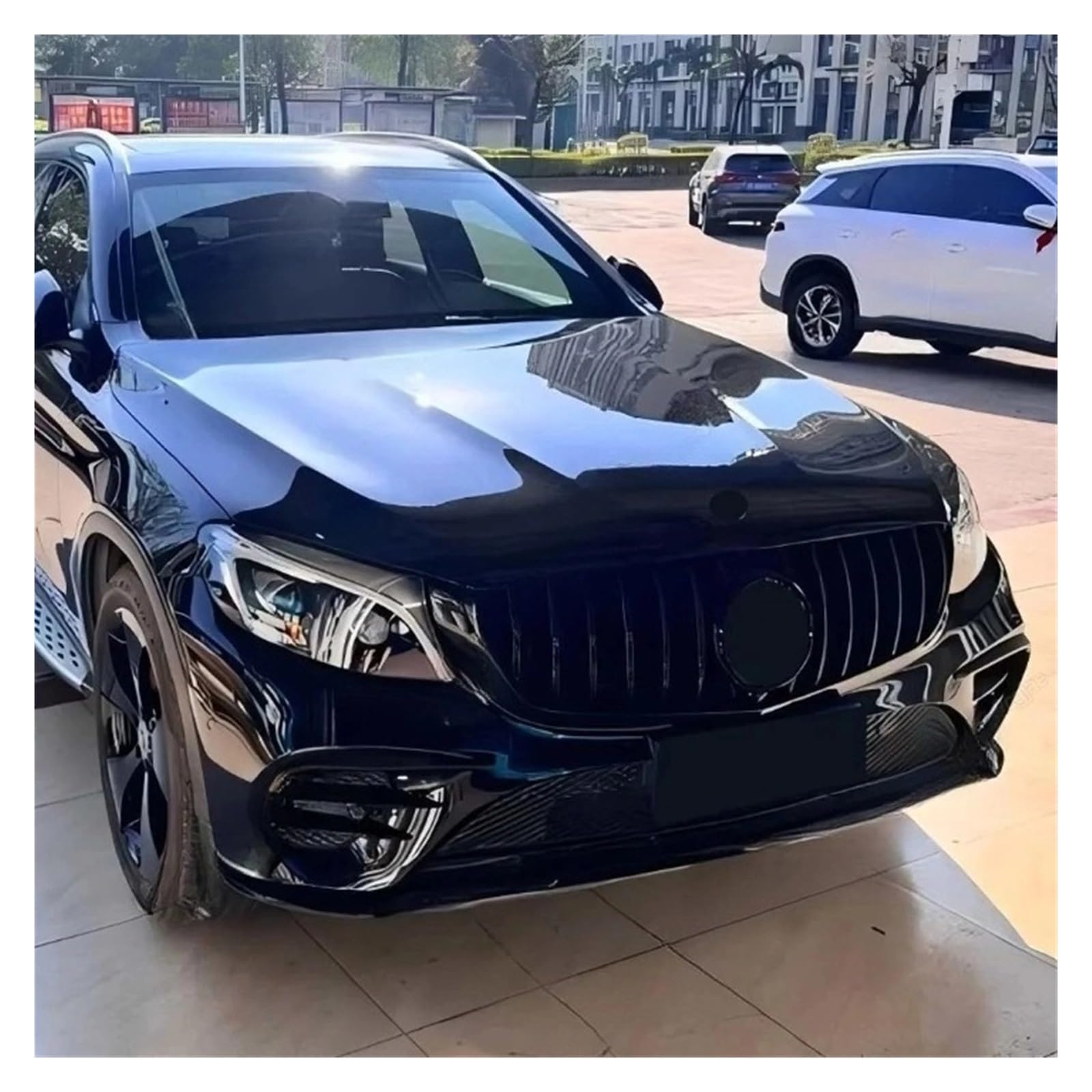 Kratka Wyścigowa Przedniego Zderzaka Do Mercedesa GLC X253 2015-2019