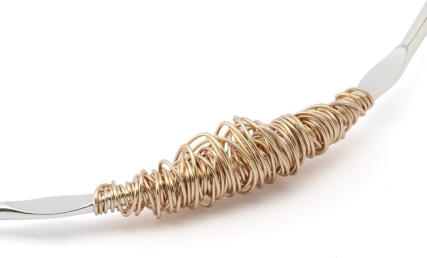Robert Lee Morris Soho Women's Wire Wrapped Sculpted Collar Necklace