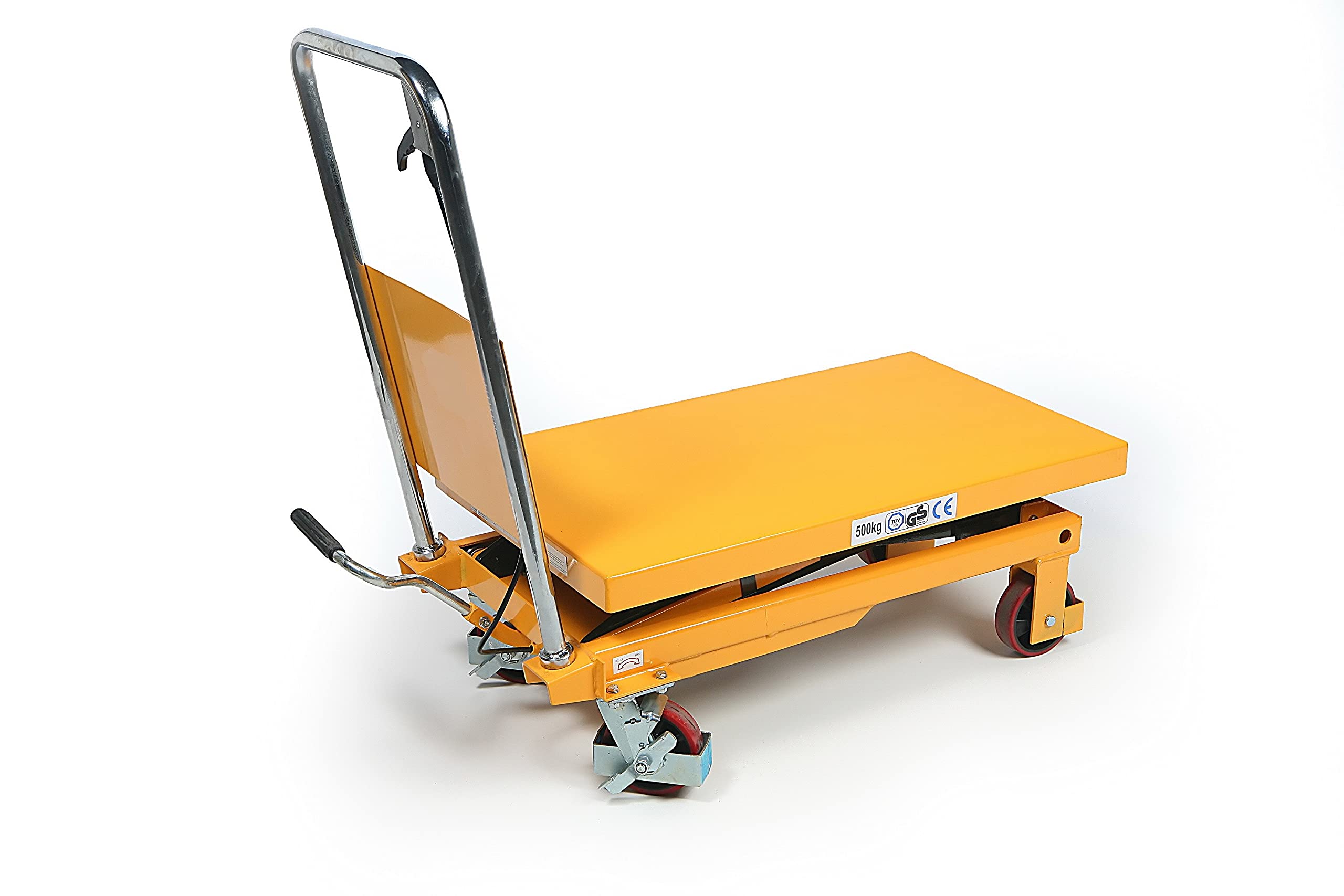 MESA ELEVADORA HIDRAULICA PARA TALLER, 500 KILOS