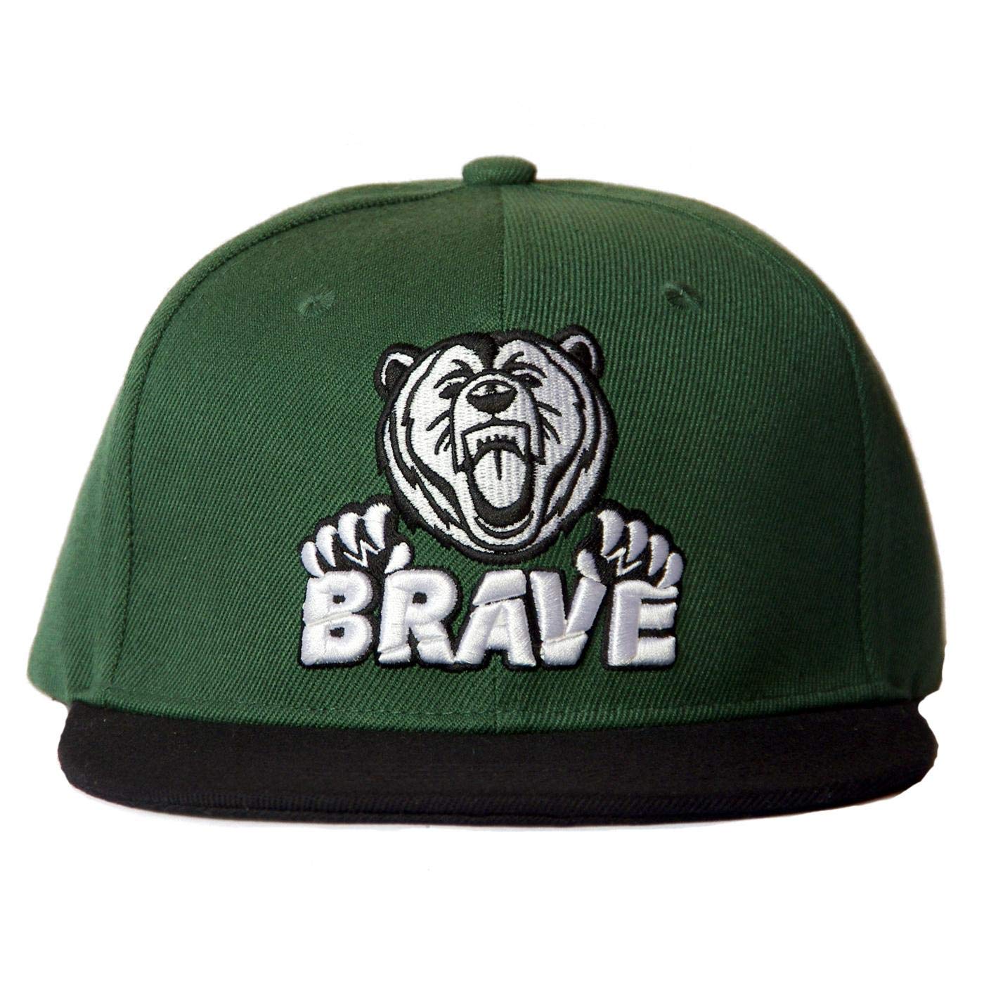 BeckBRAVE SnapBack cap hat for man green and black colour by Beck