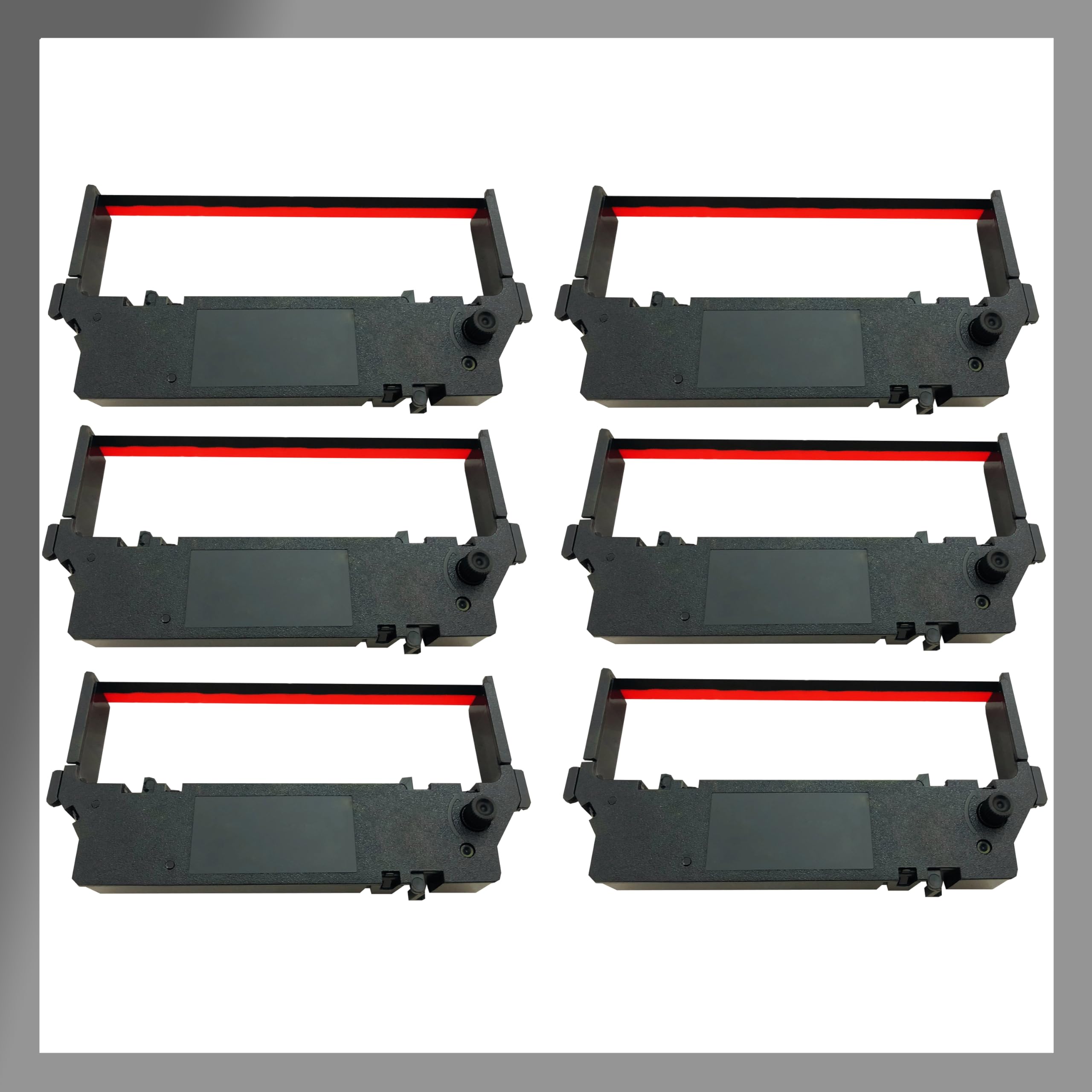 SP-700 Ribbon Ink Cartridge Compatible with Star Micronics SP-700BR, SP-712, SP-712R, SP-717, SP-742, SP-742R, SP-747, RC-700BR (6 Pack)