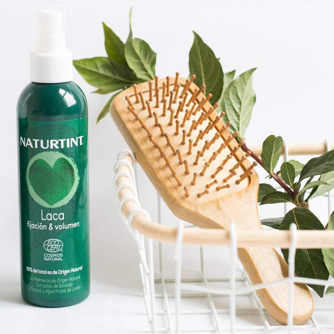 Naturtint Styling Mocowanie Brak - więcej objętości i jasności, doskonałe naturalne wykończenie, działanie przeciwciśnieniowe, 99,6% naturalnych składników, baobab abstrakcyjne, bezbarwne, 175 mililiter