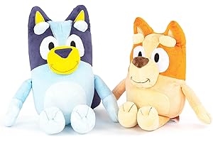Bluey and Bingo Plush Pillow Buddy Set: The Perfect Companion for Snuggles and Adventures
