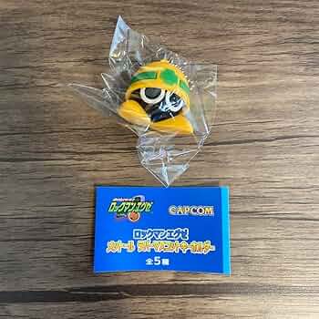 メットール ラバーマスコットキーホルダー 5種 コンプリート　2BOX カプコンストア、カプセルラボに「ロックマンエグゼ」シリーズ