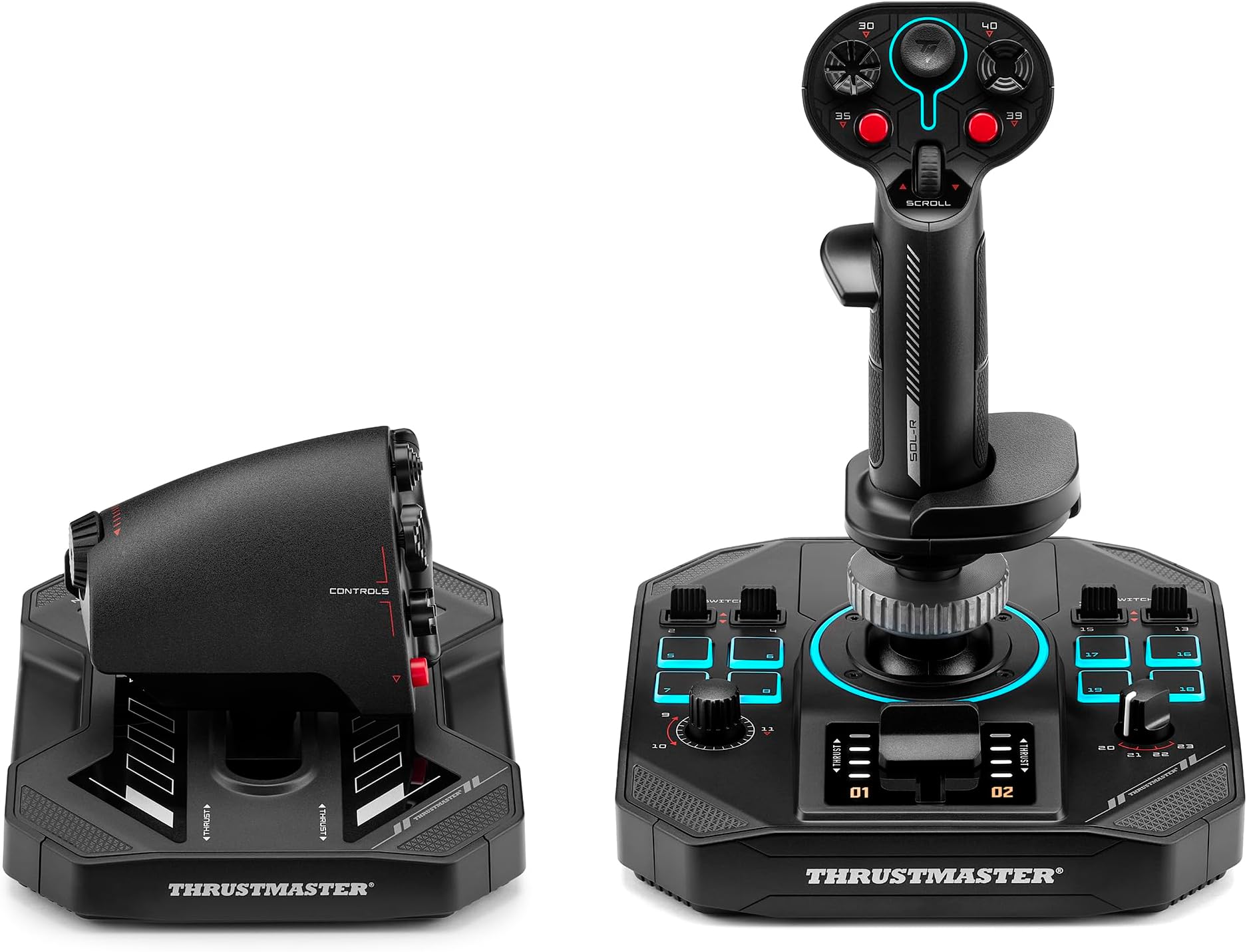 Thrustmaster Sol-R 4 HOTAS - Joystick and Throttle for PC