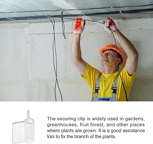 Miniatura 3 de Rebower Clip de injerto para ramas de plantas, para jardín - 0.138 intransparente25 unidades