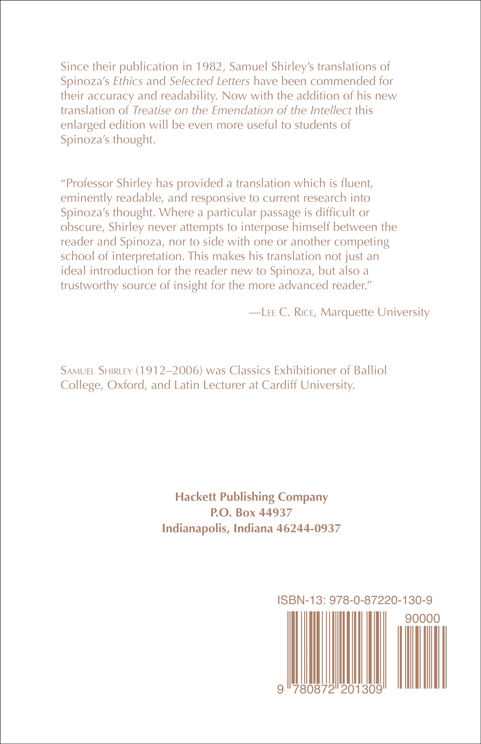 Ethics: with The Treatise on the Emendation of the Intellect and Selected Letters