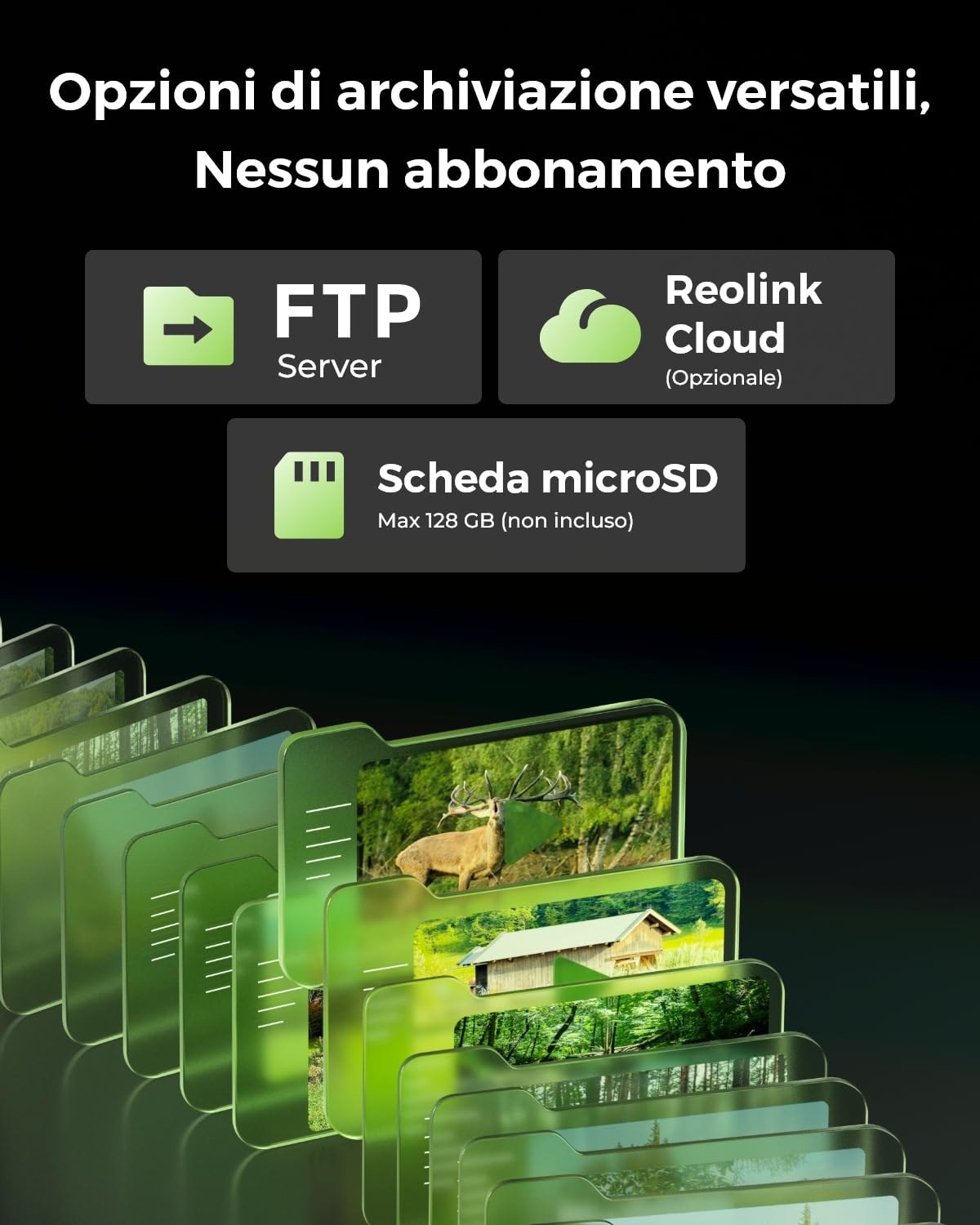 Reolink 4K Telecamera 4G LTE con Doppio Obiettivo, SIM Inclusa, Zoom 6X | Fototrappola con SIM e Pannello Solare, IR Invisibile, Telecamera da Esterno con Tracciamento Automatico, TrackMix LTE