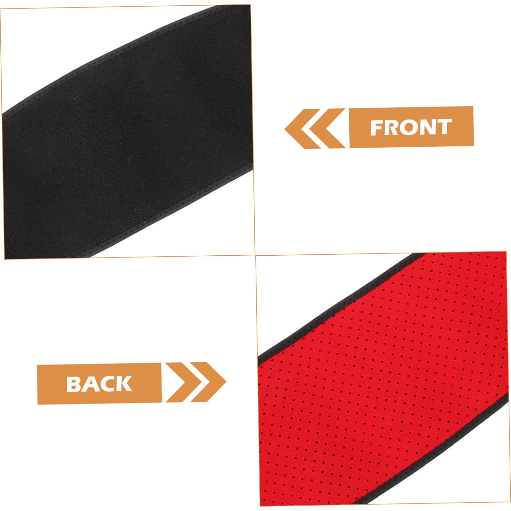 Vaguelly Waist Support Belt Comfortable Waist Fixing Band for Dance Fitness Lower Back Brace for Relief Breathable Material