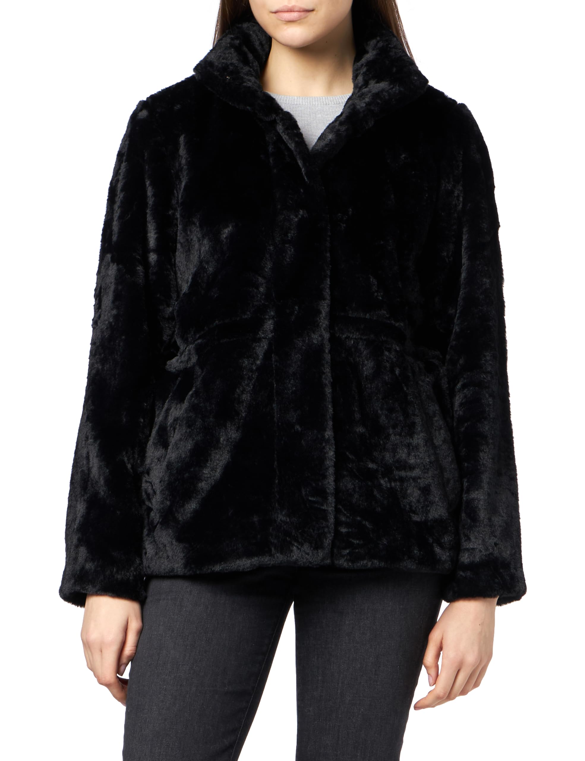 VERO MODA Damen Vmsonjaholly Short Faux Fur Jacket Boos Jacke