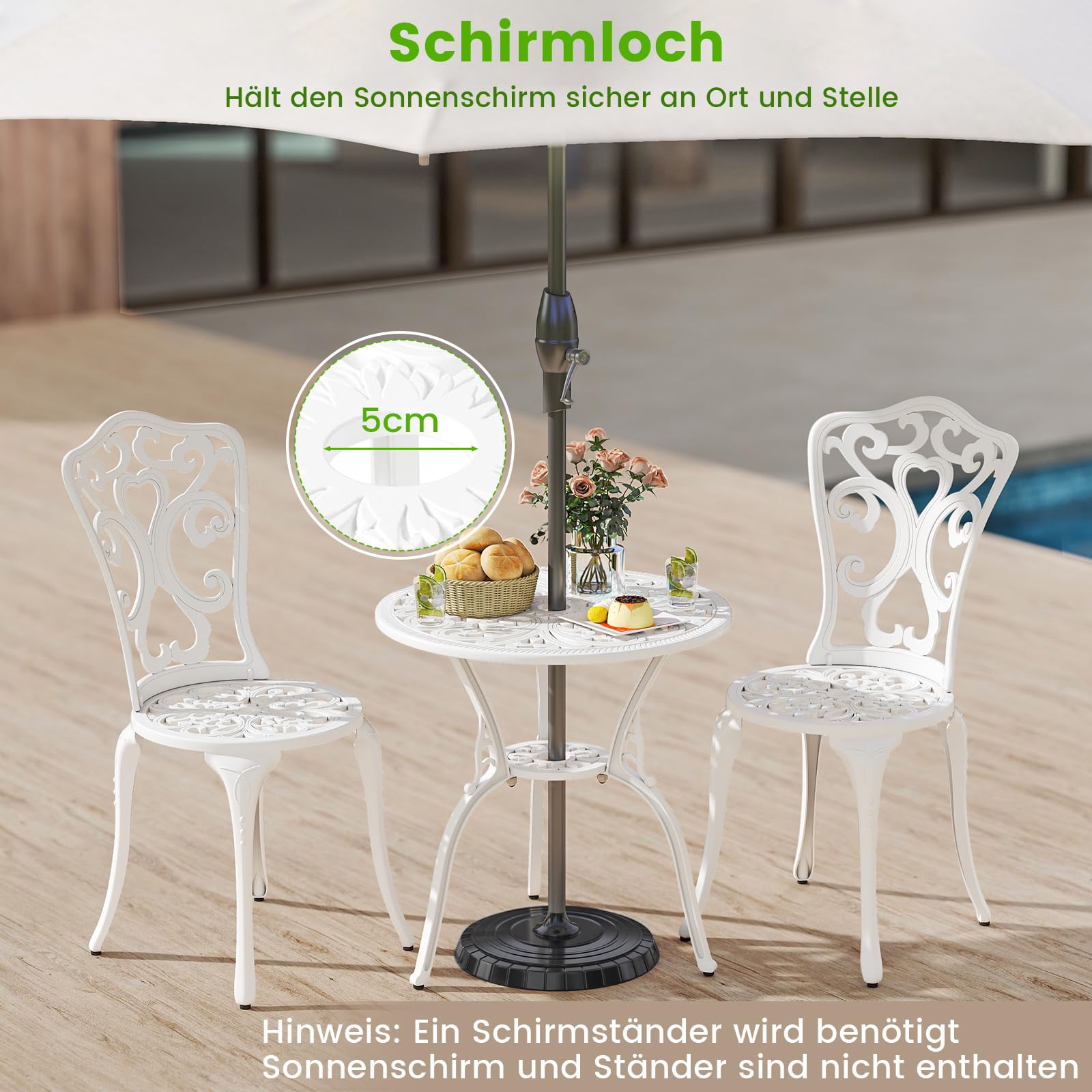 Aluminium Balkonset Bistroset Tuinmeubelen Tafel Met 2 St Zitgroep Balkonmeubelen Aluminium Balkonset Bistroset Tuinmeubelen Tafel Met 2 St Zitgroep Balkonmeubelen