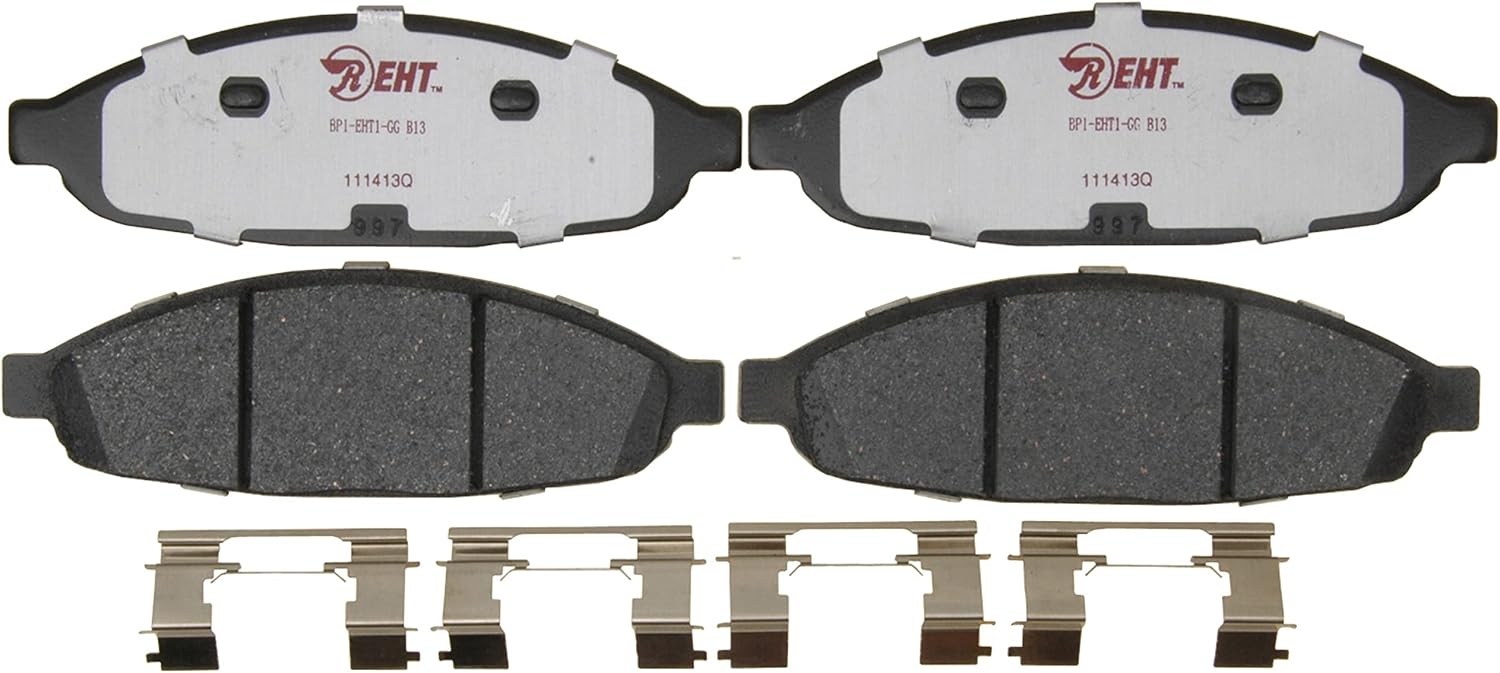 Raybestos Premium Element3 EHT™ Replacement Front Brake Pad Set for Select 2004-2008 Chrysler Pacifica Model Years (EHT997H)