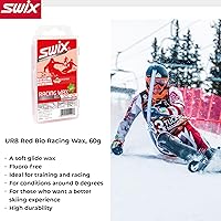 Vista 7 de Swix UR8 Biodegradable Ski/Snowboard Red Wax - Moderate Conditions 14 to 36 Degrees Fahrenheit