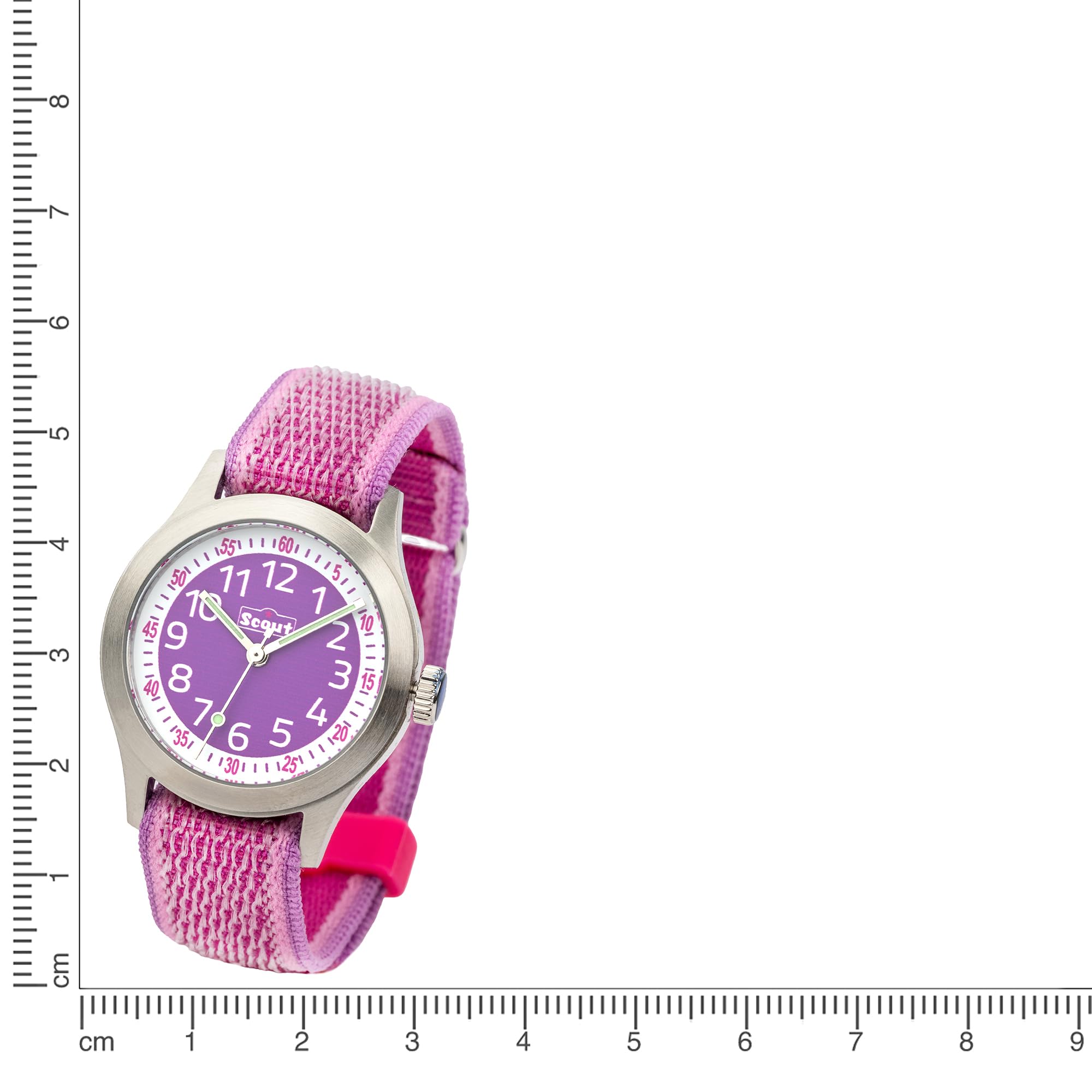 SCOUT Mädchen Analog Quarz Uhr mit Kunststoff Armband 280311001