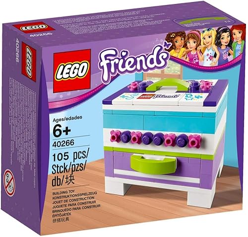 Miniatura 1 de LEGO Friends 40266 - Kit de construcción de caja de almacenamiento (105 piezas)
