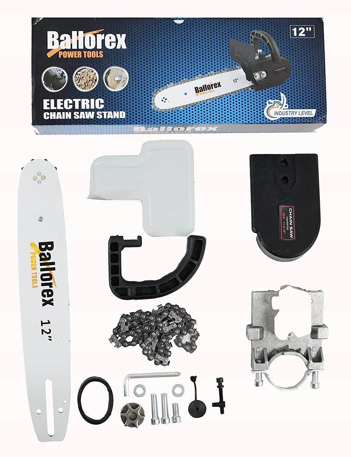 BALLOREX/Hindsun/Professional 12inch/12" CHAIN SAW ATTACHMENT FOR ANGLE GRINDER Corded Chainsaw (Without Battery ONLY CHAIN SAW ADAPTER ANGEL GRINDER NOT INCLUDED) Corded Chainsaw (Without Battery) (B0BT1K1C13) Amazon Price History, Amazon Price Tracker