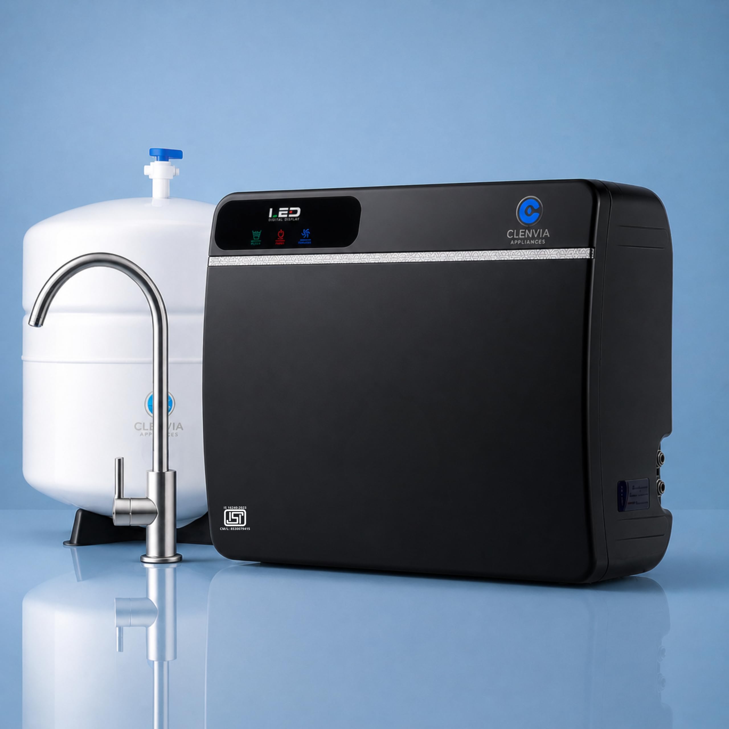 UTC Under Sink RO Water Purifier, 12L | ISI Certified, Metal Tank with SS304 Stainless Steel Faucet, 8 Stage RO UV UF Alkaline Filtration-image-21